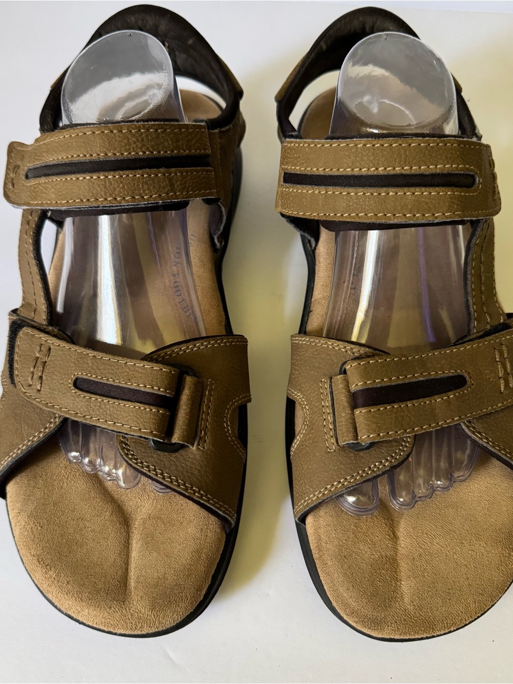 Dockers Men's Tan Brown Adjustable Comfort Sandals